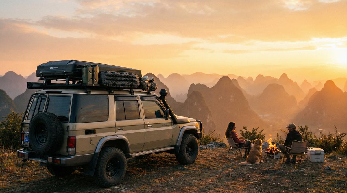 困困兔-旅行车自驾视频